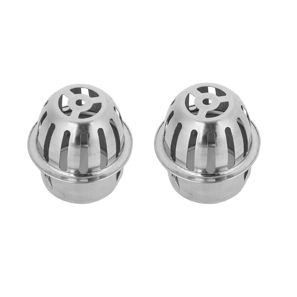 Paquete de 2 cubiertas de drenaje de piso de acero inoxidable-3 ...