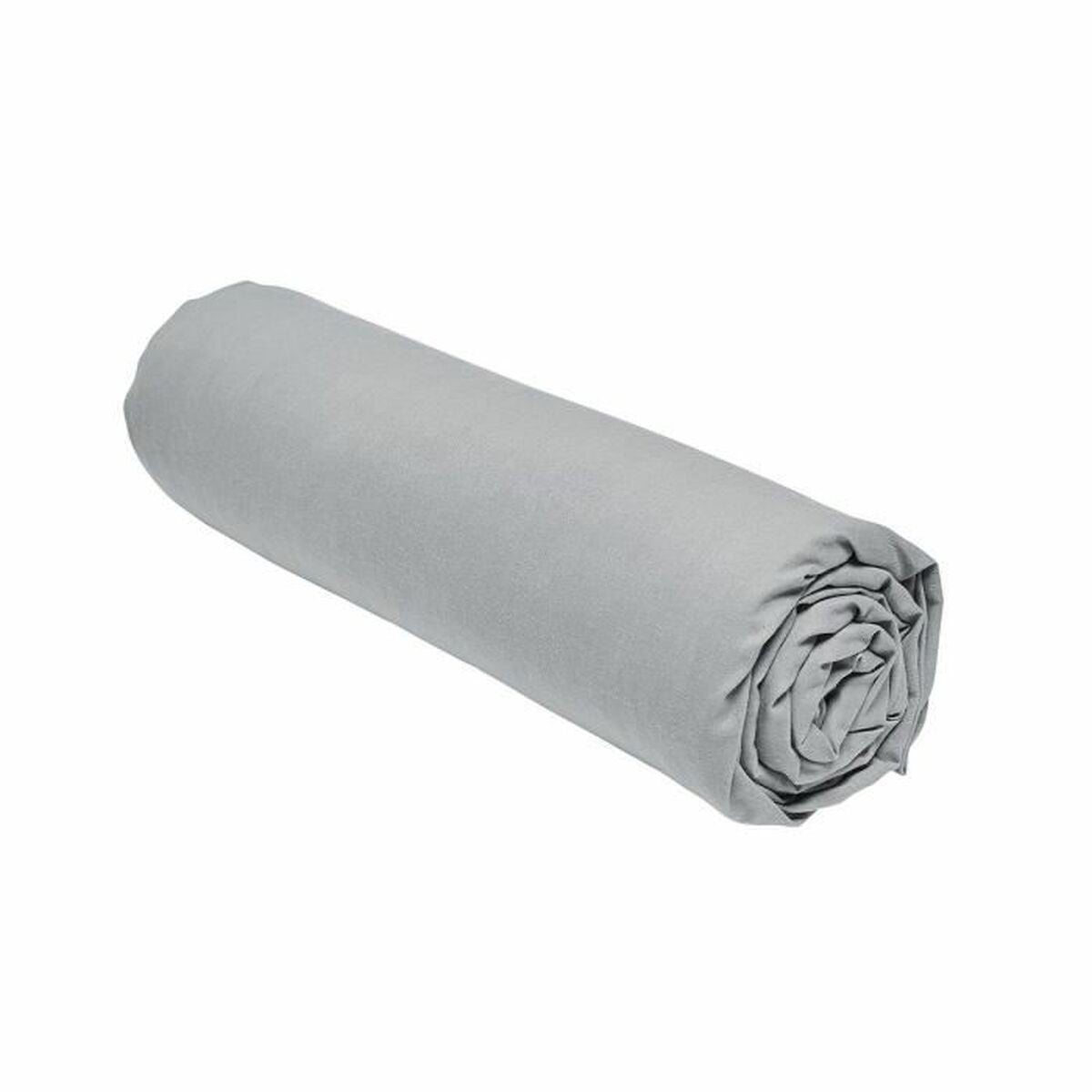 Drap housse TODAY ESSENTIAL Gris 90 x 190 cm - 5