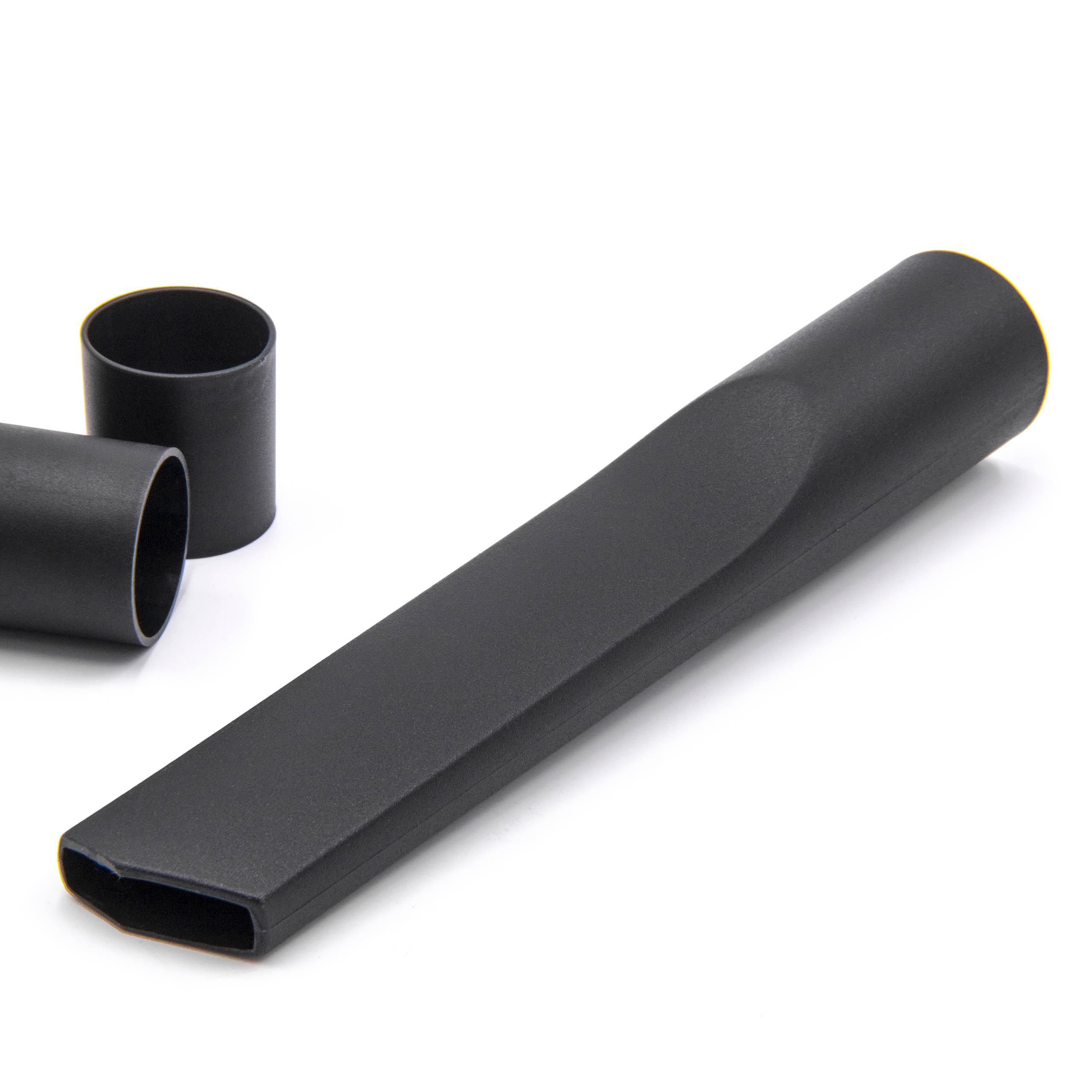 vhbw Lot de buses avec 6 pièces pour divers aspirateurs - Universel, 32 mm / 35 mm noir - 2