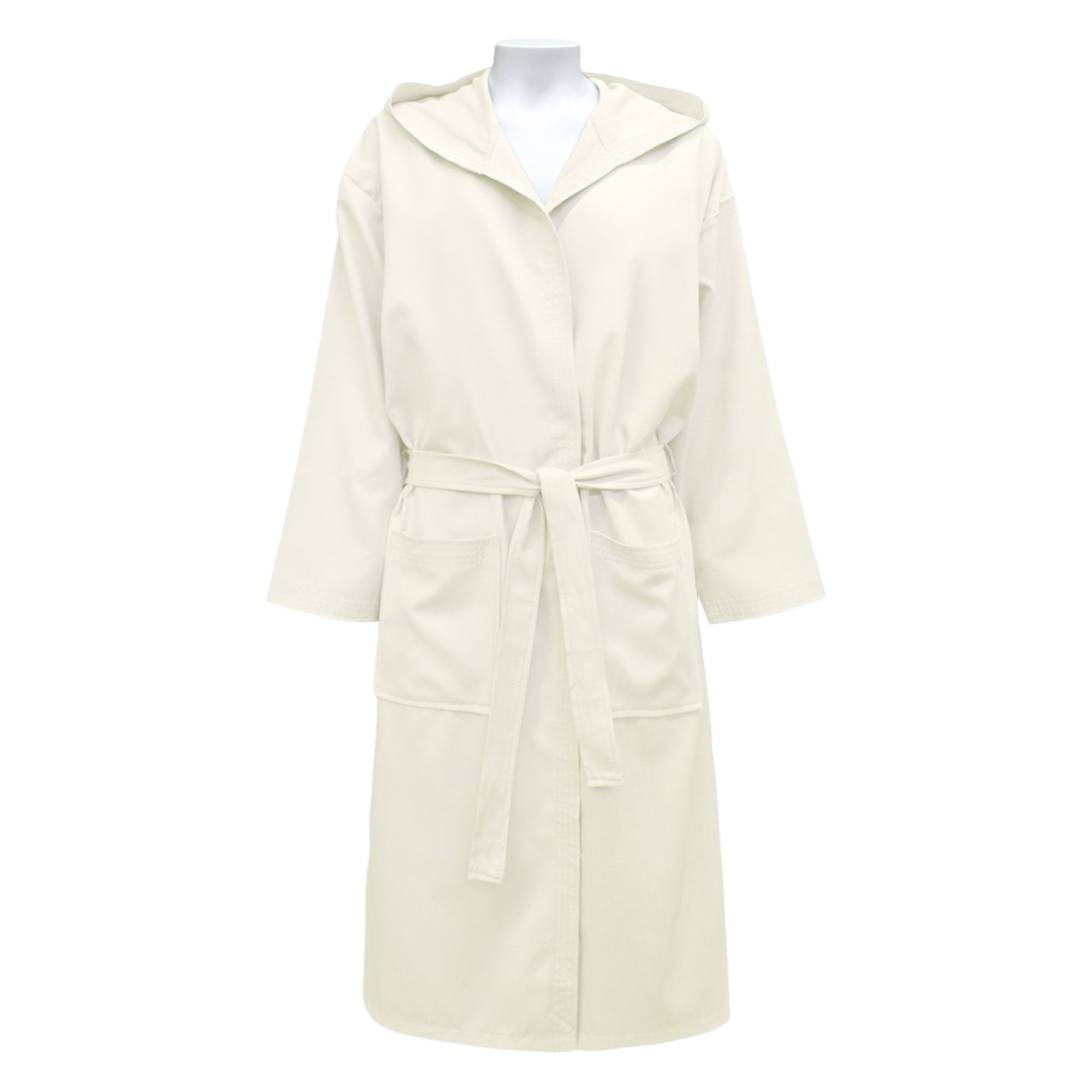 Accappatoio Microfibra Unisex Con Cappuccio - Asciugatura Veloce, Leggero, Per Piscina E Viaggi - Foto 3