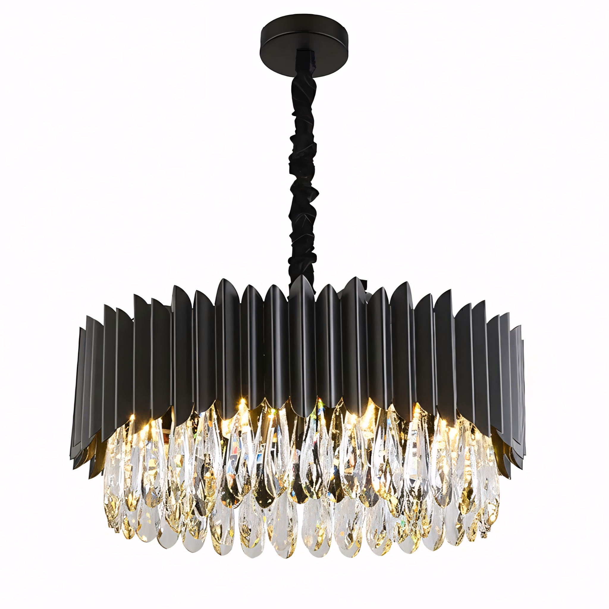 Toolight Lampă Suspendată APP1657-8CP Black