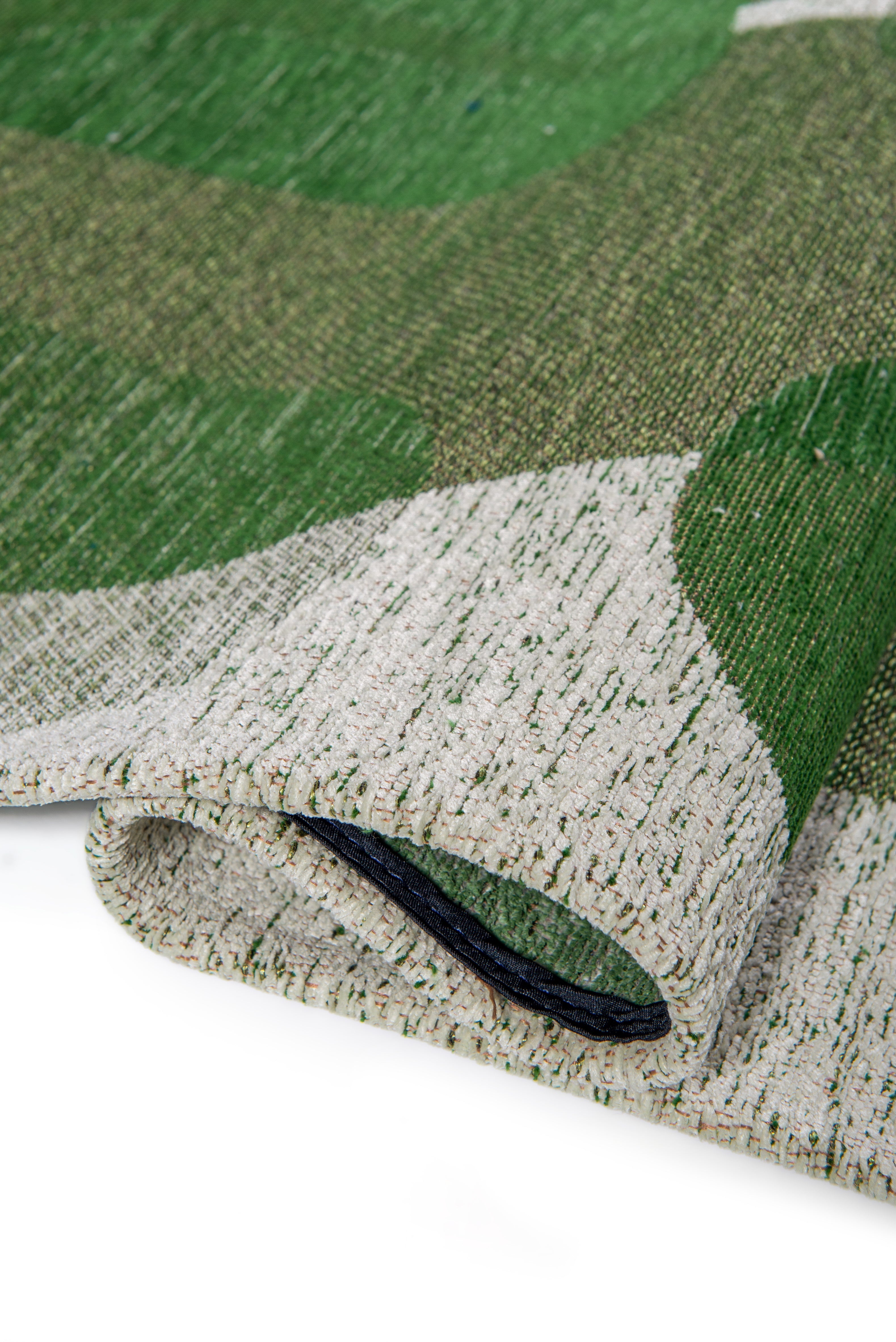 Tappeto da salotto moderno tessuto piatto BLACK SPICE 200x280 cm - 5