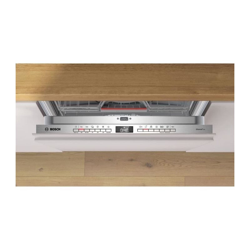 Lave-vaisselle tout intégrable BOSCH SMV4EVX02F SER4 - 14 couverts - L60cm - 46 dB - Classe C - 6 programmes - 2