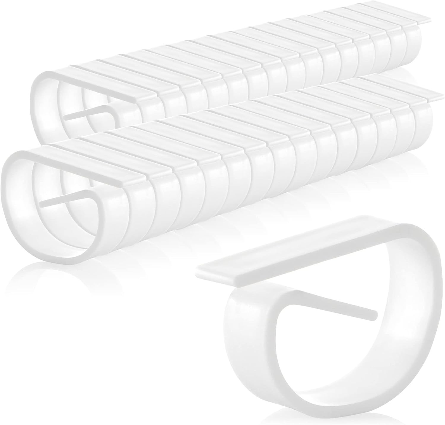 SUPPORT D'ÉTAGÈRE EN plastique transparent supports 5 mm pour meubles