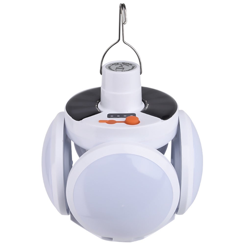 Lampa kempingowa LED, Regulowana Jasność Wodoodporne Oświetlenie Kempingowe, Przenośna Lampa LED Ładowana Energią