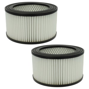vhbw filtro a pieghe piatte compatibile con LG VCD281NTQ, VCD-281NT Cyking, VCP-562ST aspirapolvere - nero