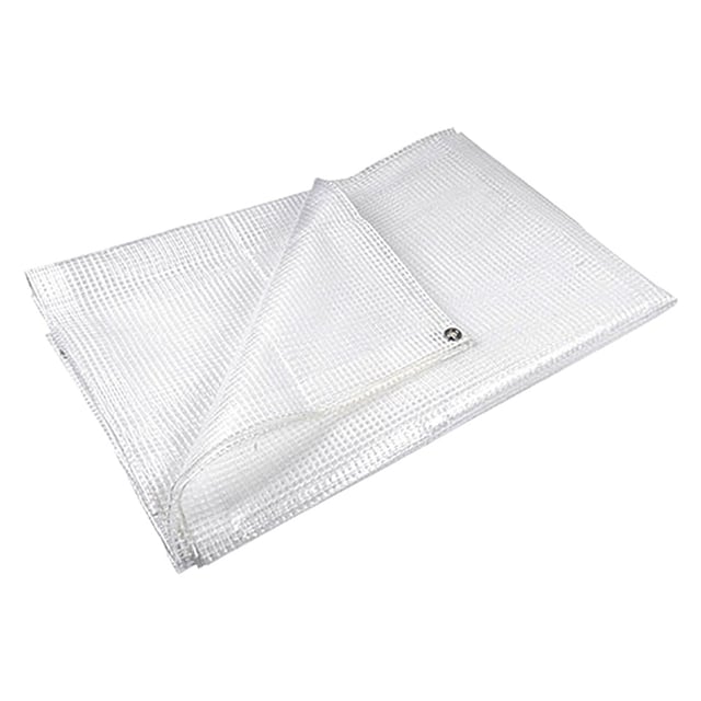 Telone Retinato Con Occhielli Mt 2,5 X 3 Bianco - 160 Gr./mq.