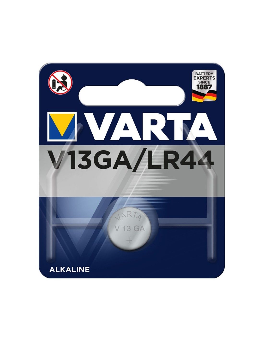Bateria alkaliczna Varta V13GA 1,5V 125mAh srebrna długotrwała - 5