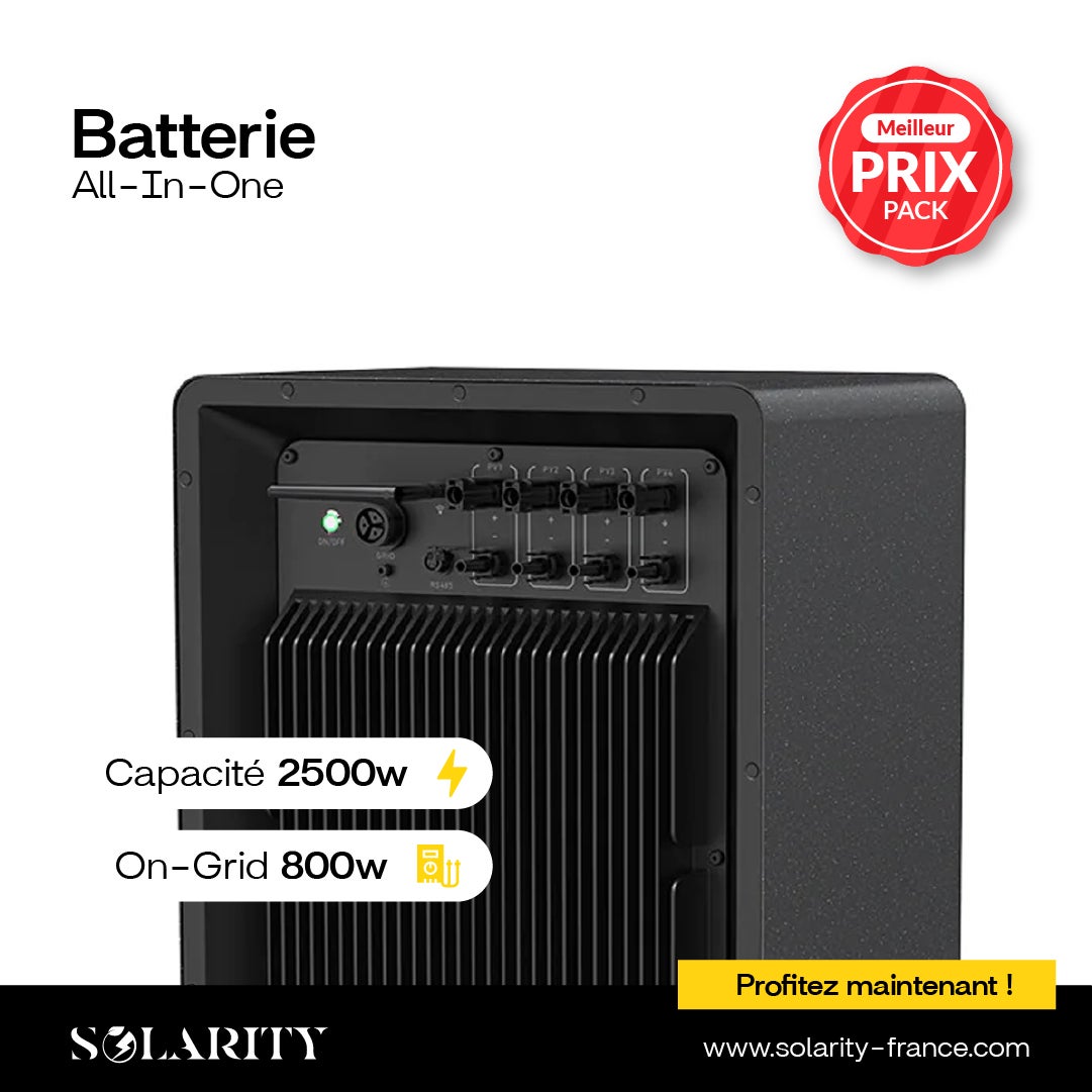 Solar-Hook® Marstek B2500 Batterie LiFePo4 pour centrale de balcon 2240