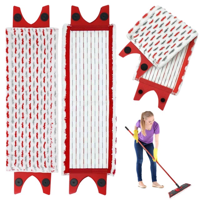 2x testina pulente per Vileda Easy Wring & Clean Turbo Easy Wring mocio