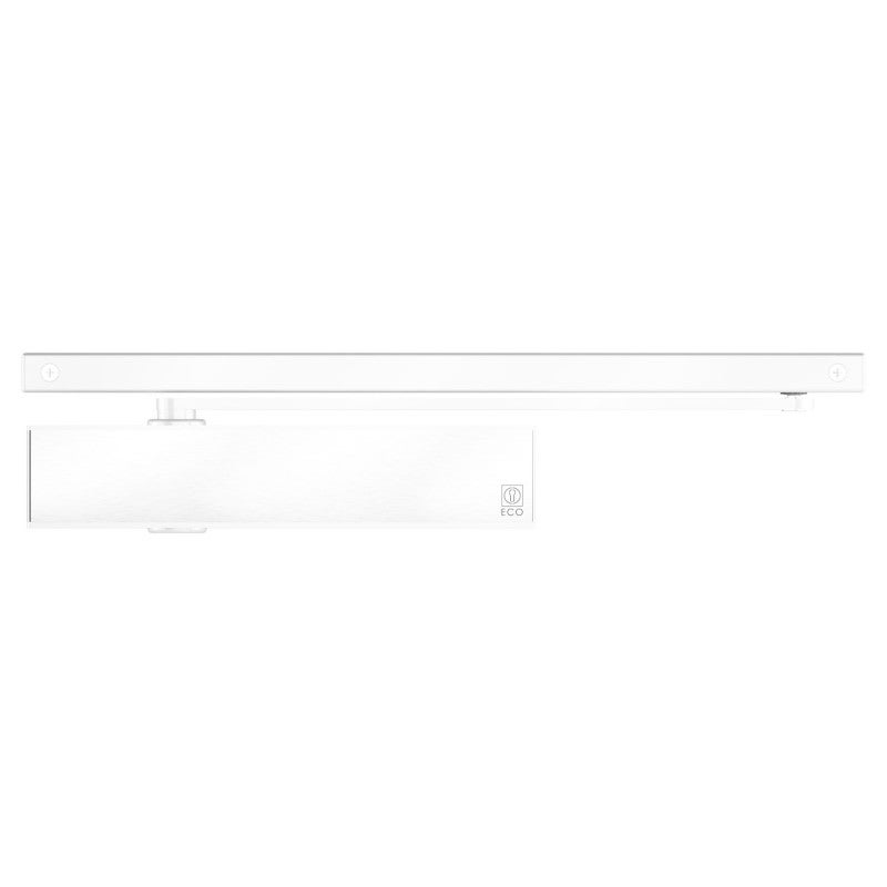 Ferme porte TS 41 avec bras glissière B finition blanc ECO SCHULTE 5030011750 - 3