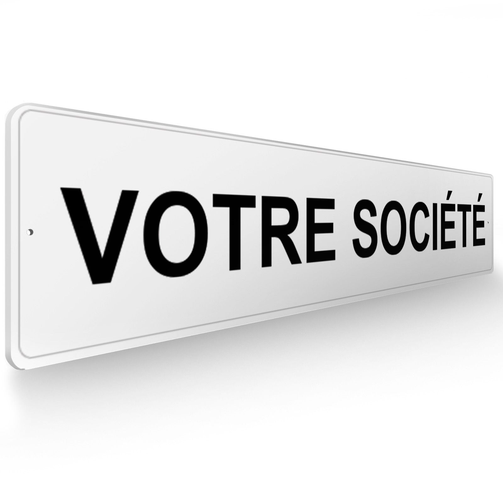 Panneau de signalisation pour parking · Parking droite - 48 x 10 cm