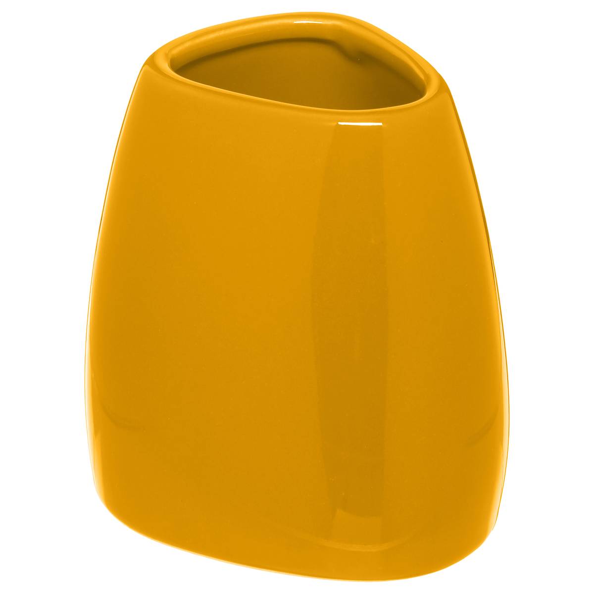Gobelet En Céramique 5five Colorama Jaune - Dimensions 8,5x7,5x9,5 Cm - En Grès - Idéal Pour Café Ou Décoration