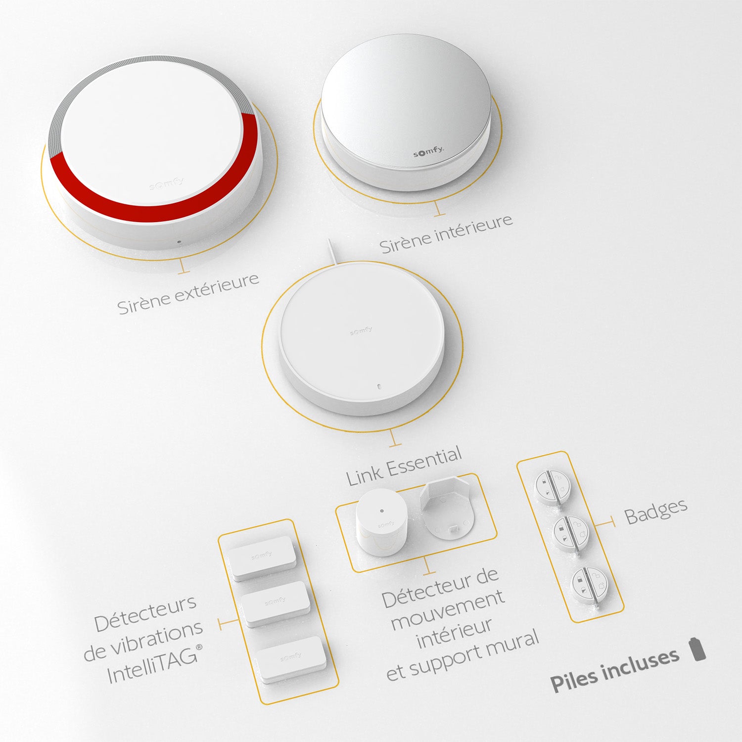 Somfy - Home Alarm Essential Plus - Alarme maison sans fil connectée - 2