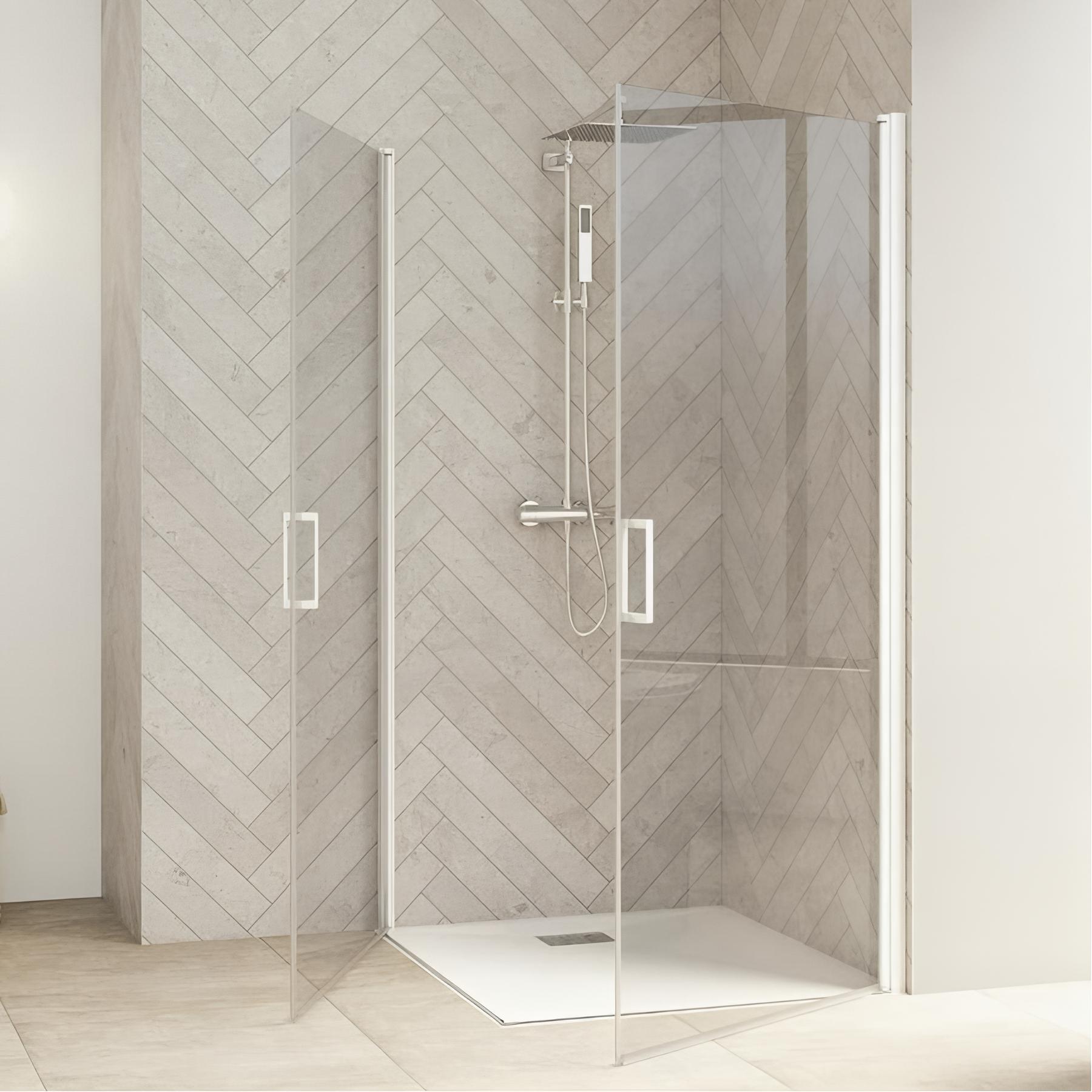 Porte de douche coulissante Kinedo SMART Design gauche (à coupler avec
