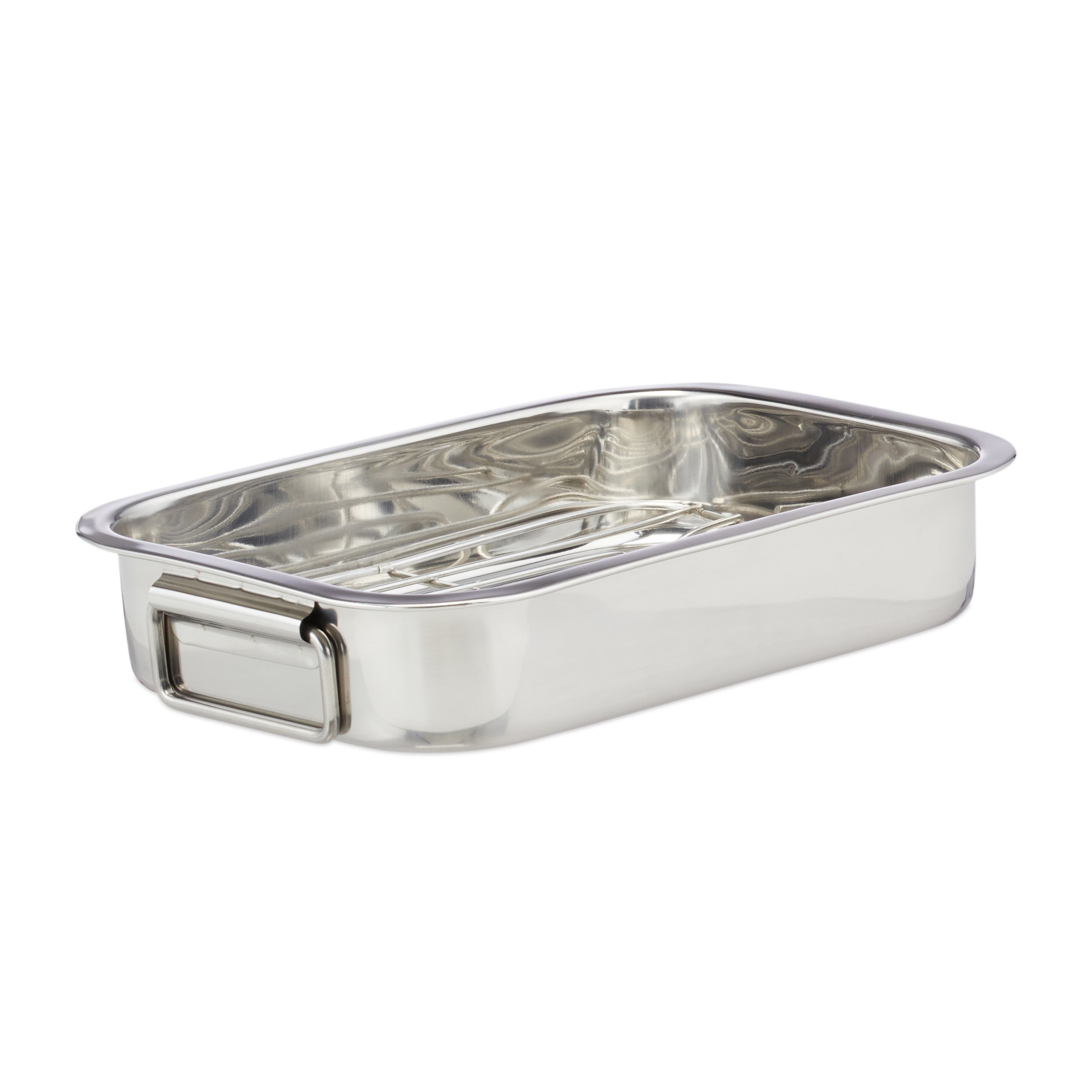 Offerta Set 2 Teglie Acciaio Inox Forno Lavastoviglie 31cm Resistenti