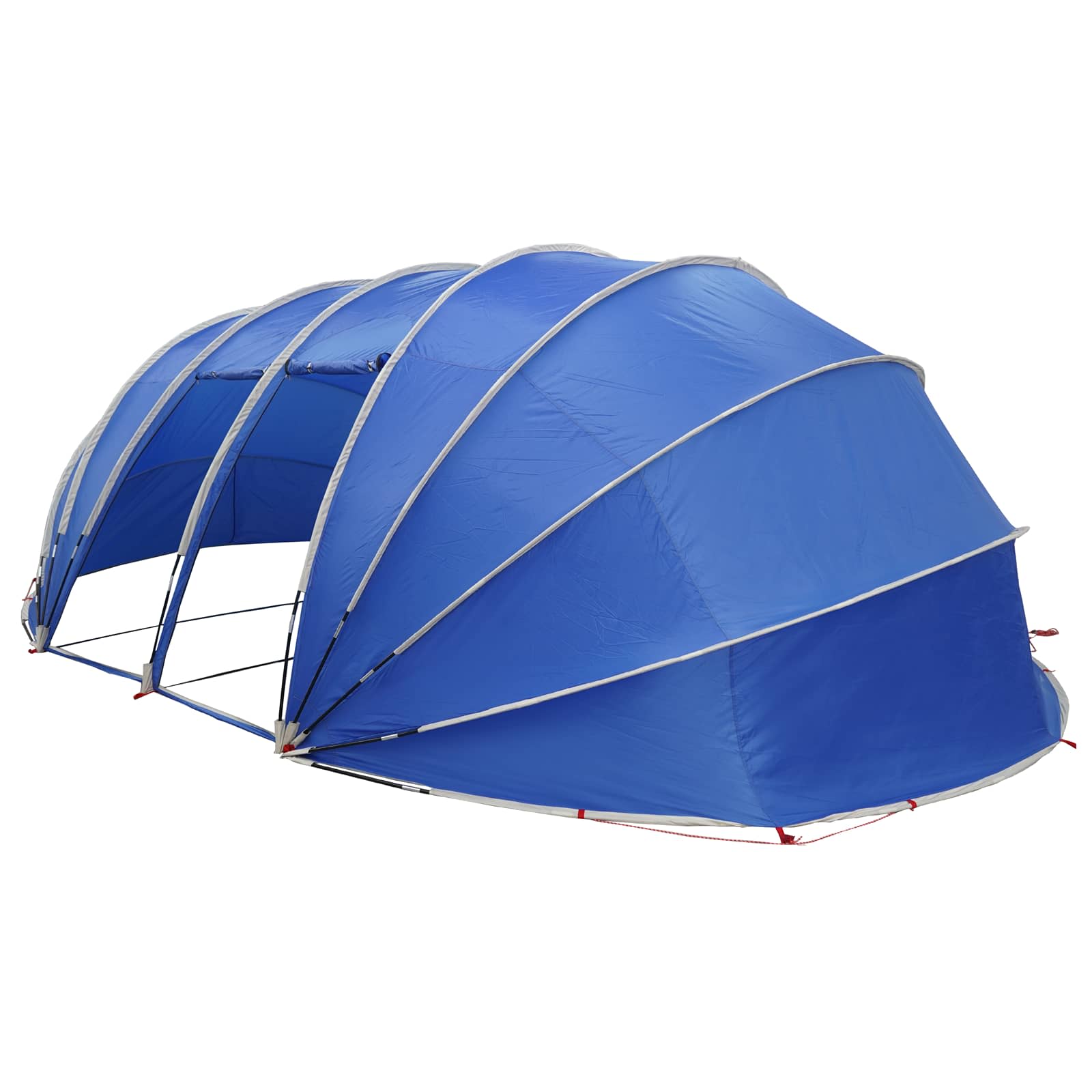 vidaXL Dôme de tente de piscine 640 x 432 x 205 cm Bleu azure - 2