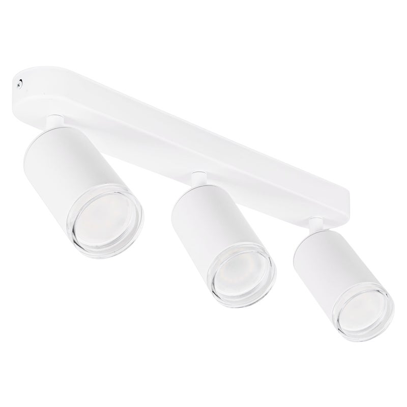 Listwa reflektorowa do łazienki - Lampa sufitowa biała GU10 - Kinkiet oprawa LED Tuba wodoodporna - LEDHOFF