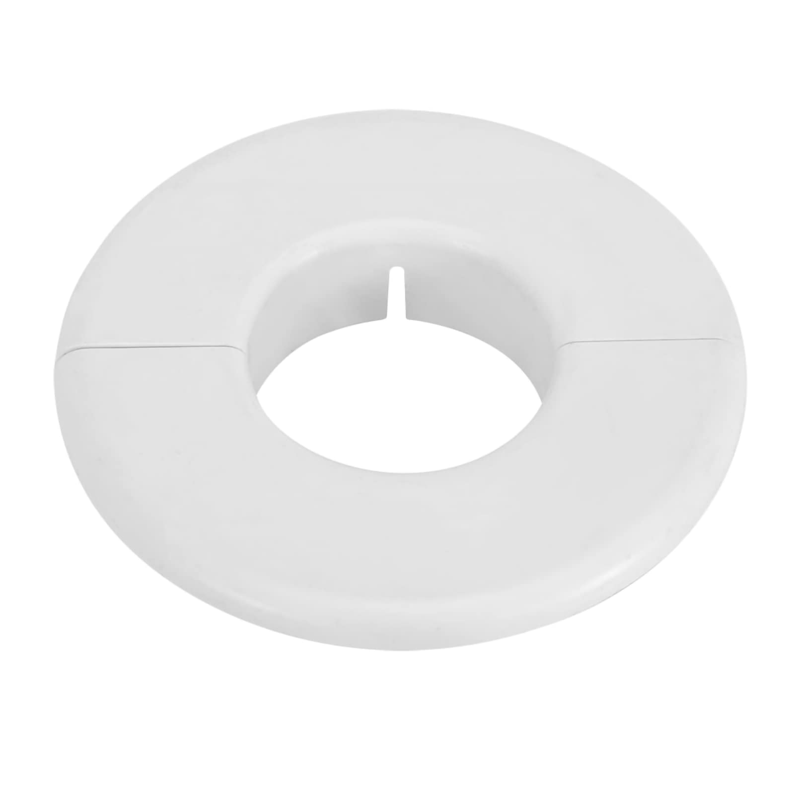 Copertura Foro Condizionatore - Rosetta Bianca In Plastica 70mm