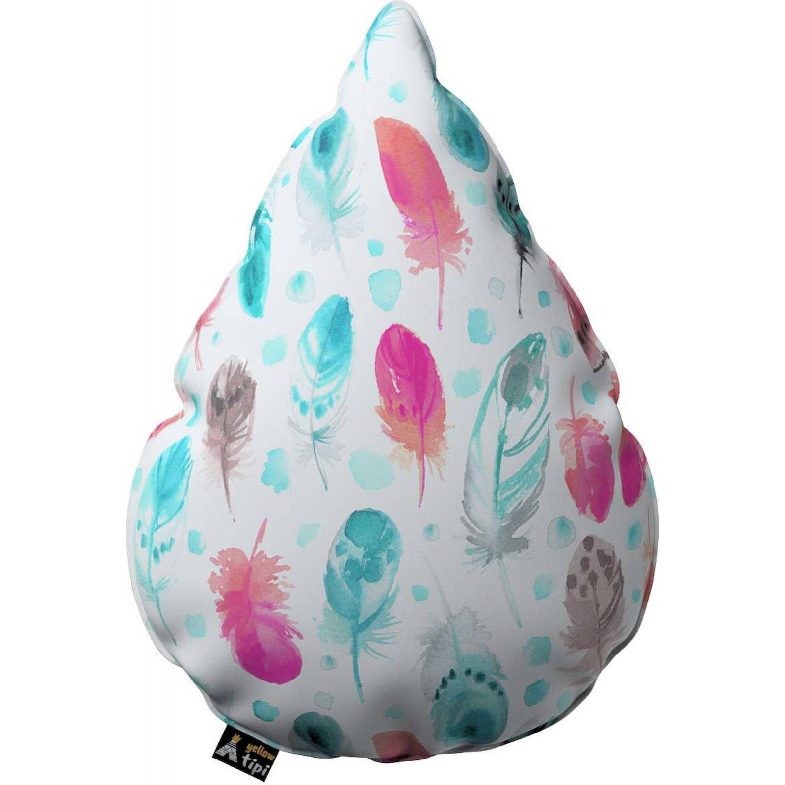 Coussin goutte d'eau Magic 55 x 15 x 35 cm Multicolore | Leroy Merlin