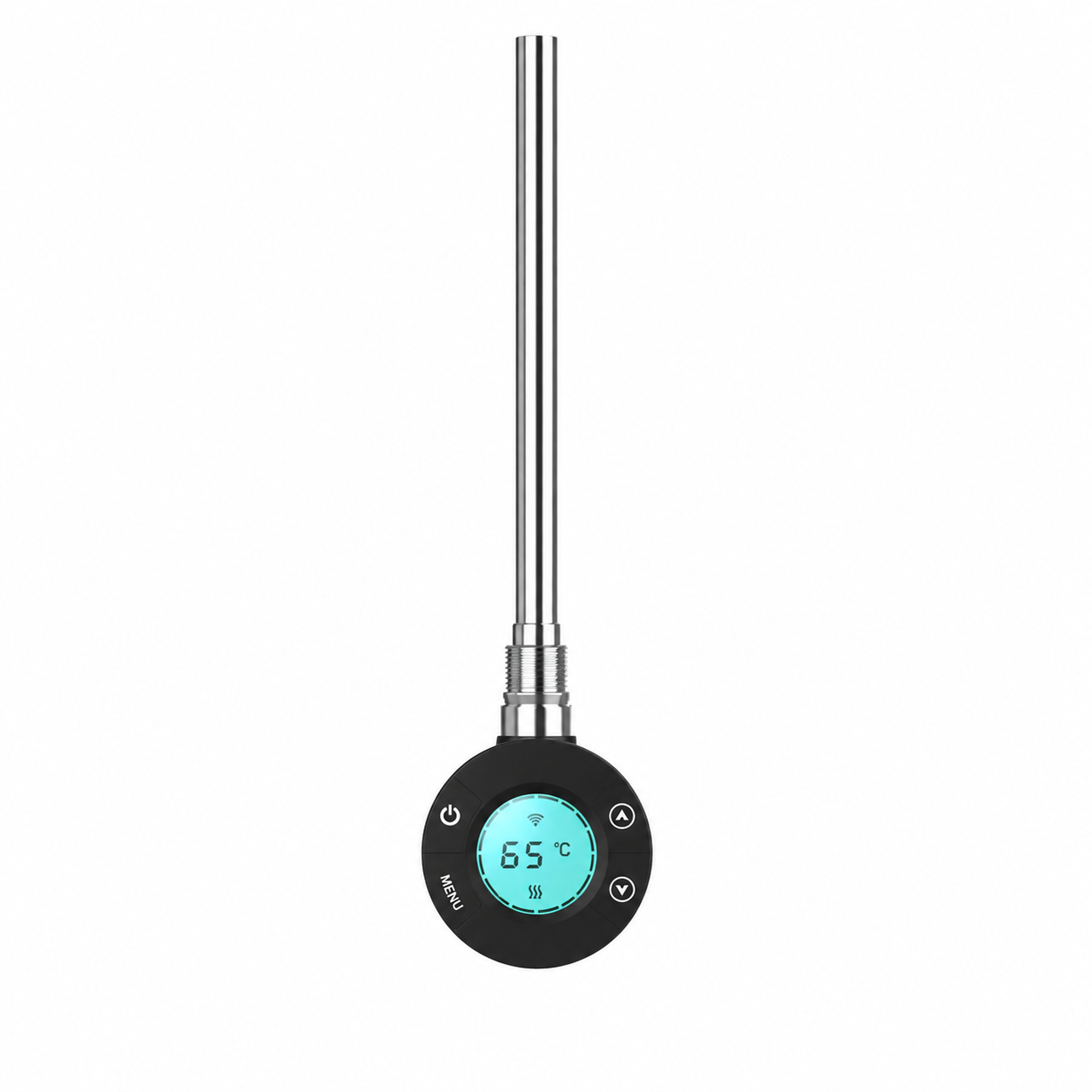 Sèche-serviettes électrique 120x50cm - 600W - Noir - SUDO | Leroy Merlin