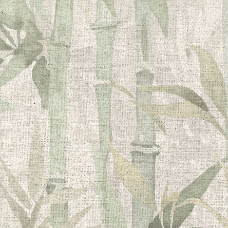 Papel de parede vinílico autoadesivo Bamboo Light. Impermeável. Ideal ...