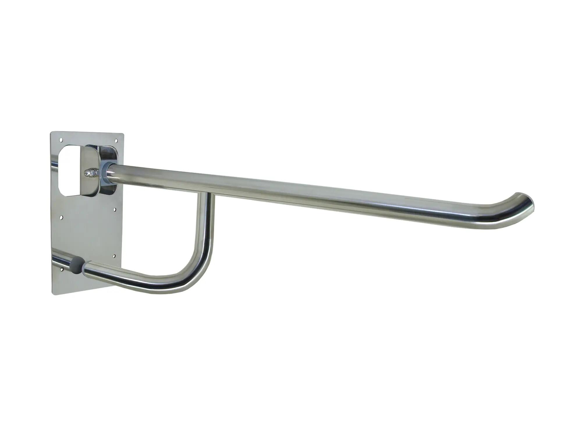 Uchwyt bezpieczeństwa do WC 15x27x73 cm chromowany