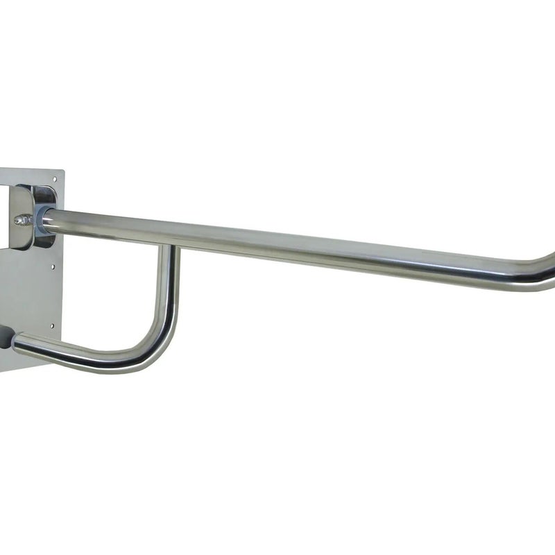 Uchwyt bezpieczeństwa do WC 15x27x73 cm chromowany