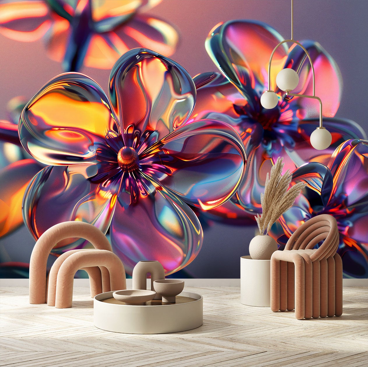 Tulup Panneaux De Cuisine Sur Verre - 100x50cm - Épices Colorées