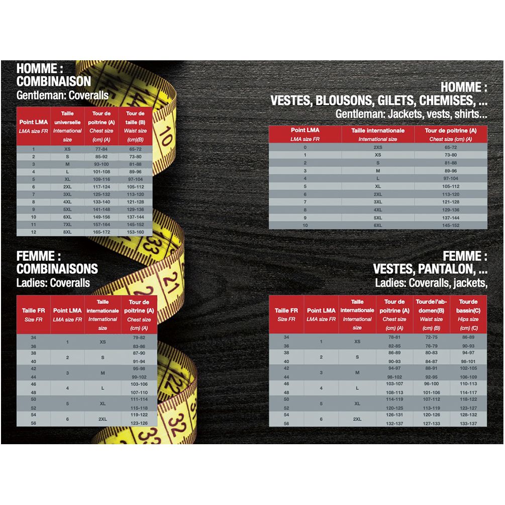 Pantalon de peintre multipoches à genouillères AEROSOL LMA Gris / Blanc 38 - 3