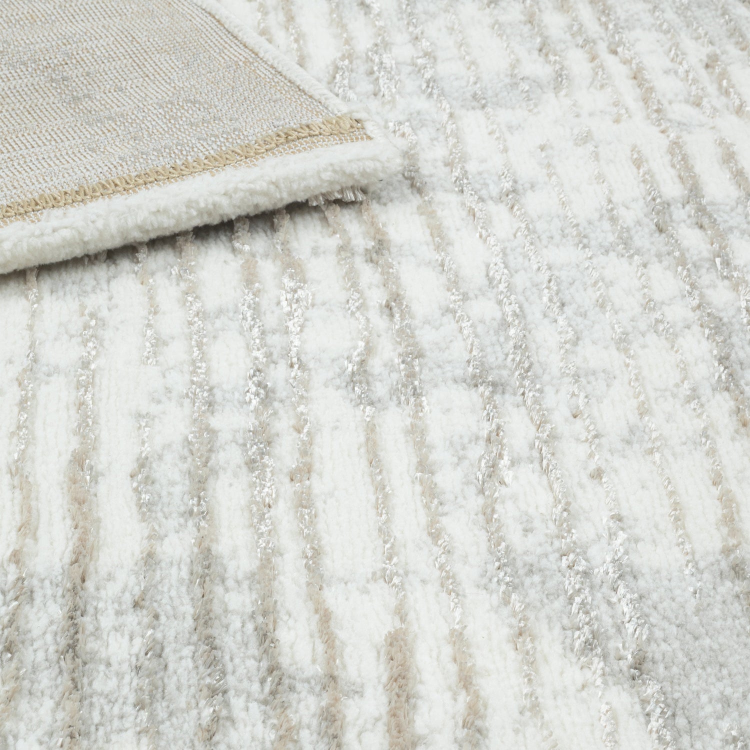 Dywan nowoczesny Milo 60x100 cm przecierka beżowy - 5