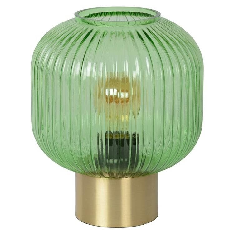Lampa stołowa MALOTO złoto-zielona 1xE27x40W Lucide