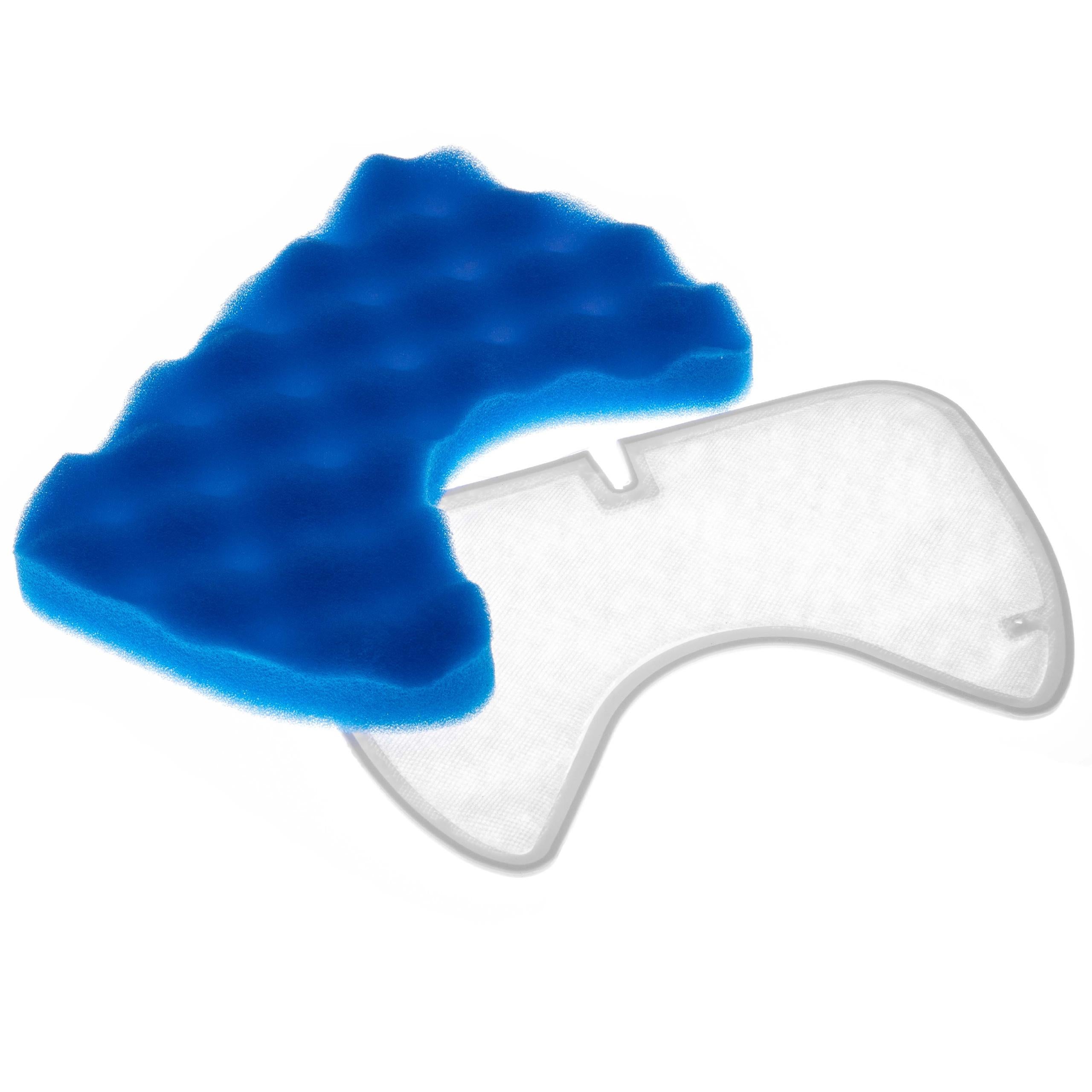 vhbw 1x filtre en mousse, 1x microfiltre remplacement pour Samsung DJ97-00841A, DJ97-00846A pour aspirateur - 2