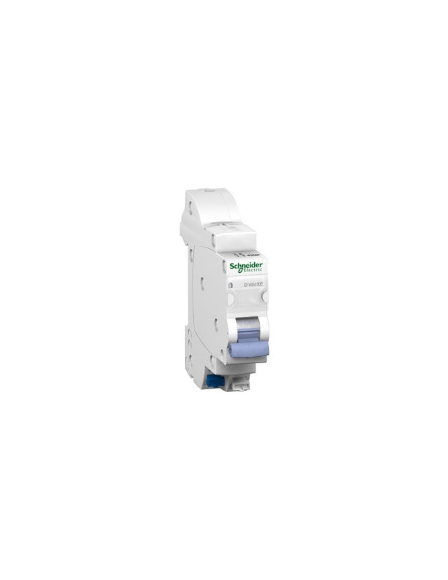 Schneider 16727 - DuoLine XE Disjoncteur D'clic 1P+N 20A - courbe C - embrochable