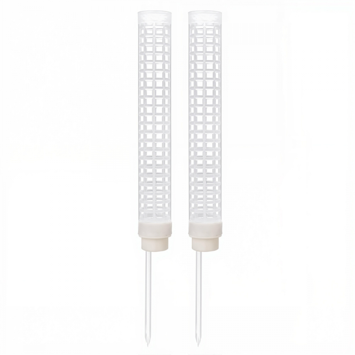 Zestaw 2 palików z tworzywa sztucznego do roślin pnących (24 cm) do Monstery, kompatybilne z mchem torfowcem