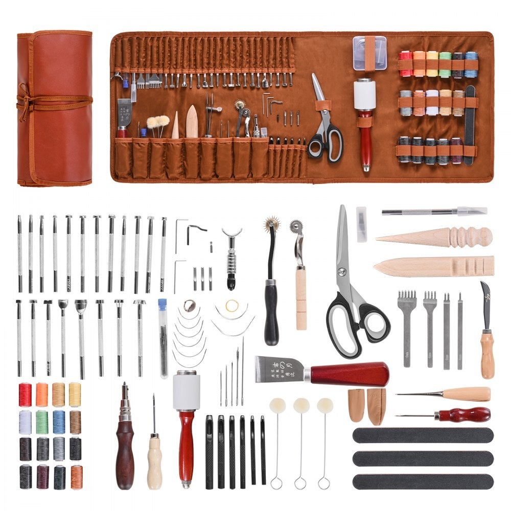 Essenza Kit De Herramientas Para Cuero 92 Piezas Con Bolsa Portátil , Leroy Merlin