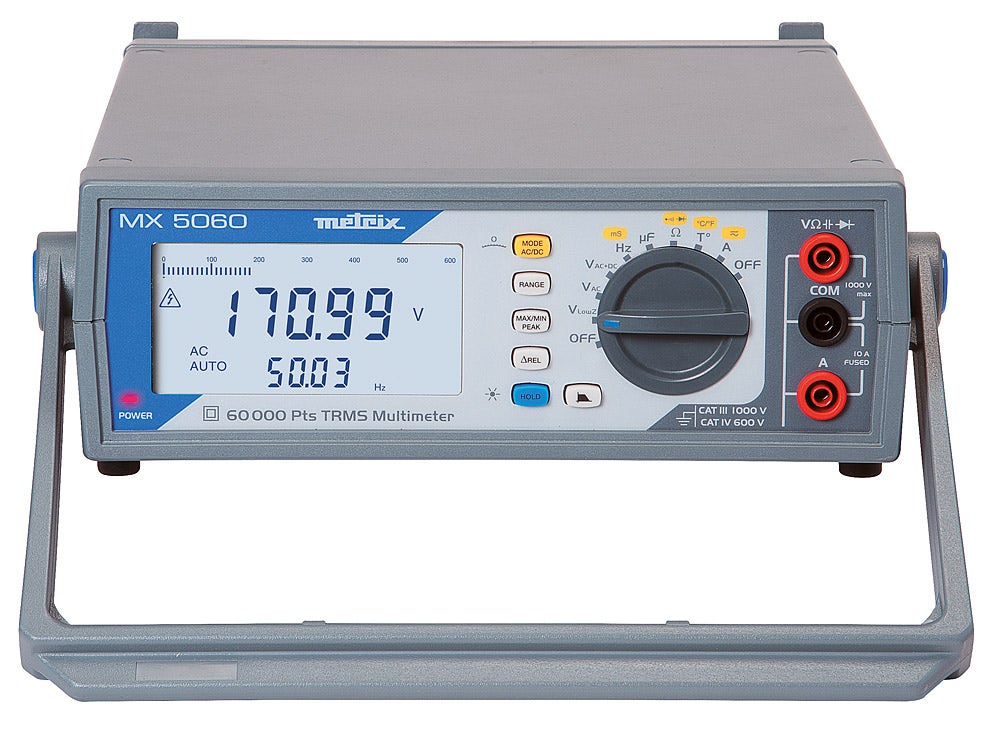 Metrix - Multimètre de table MX5060 100kHz - MX5060 | Leroy Merlin