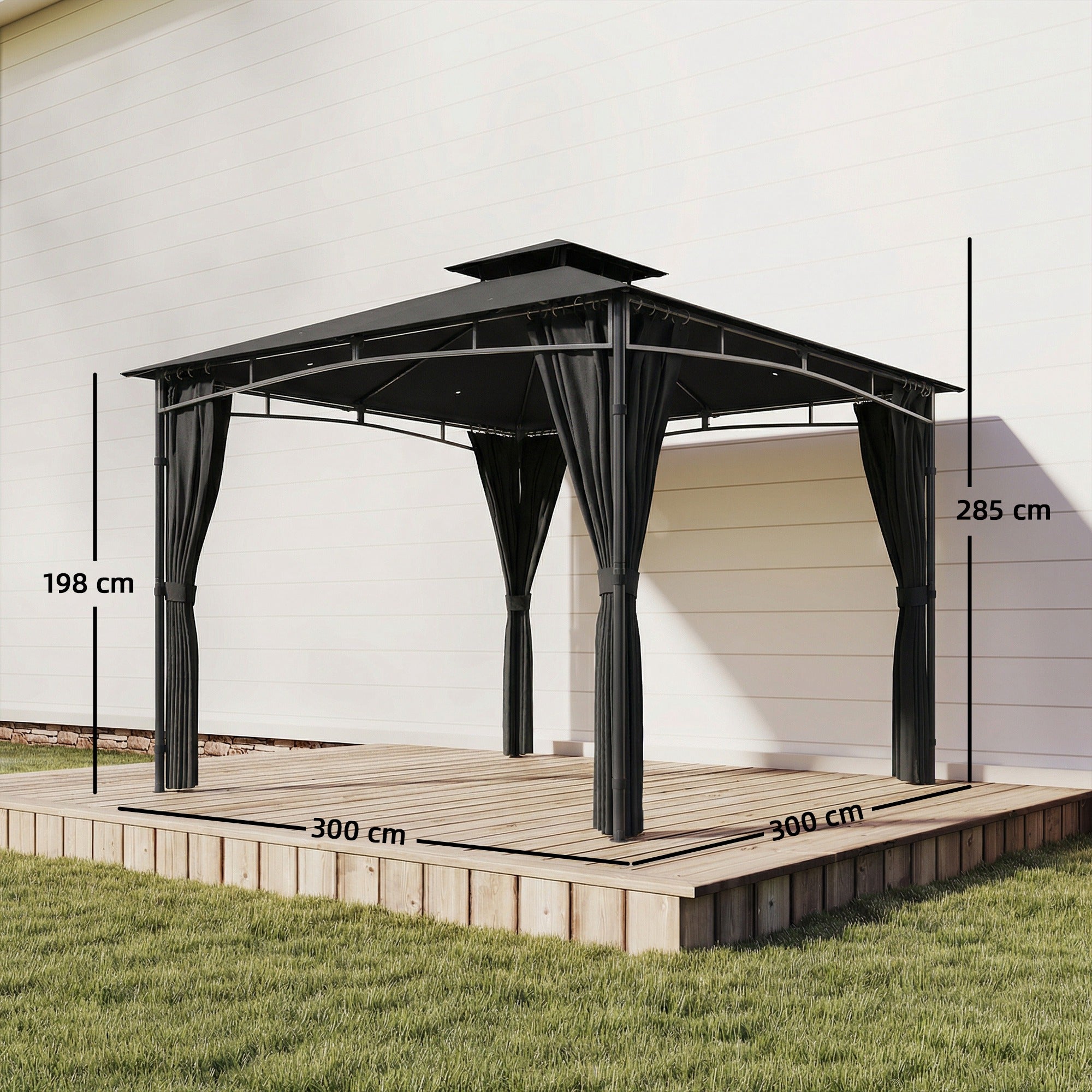 Pavillon polyester Outsunny - 3