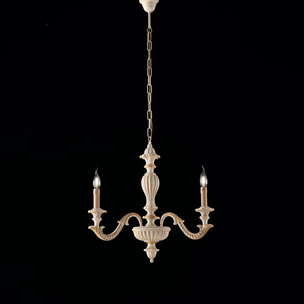 Festnight Lampadario Barocco In Nero Con Gocce Di Cristallo - 3 Luci E14, Design Shabby Chic, Diametro 24 Cm