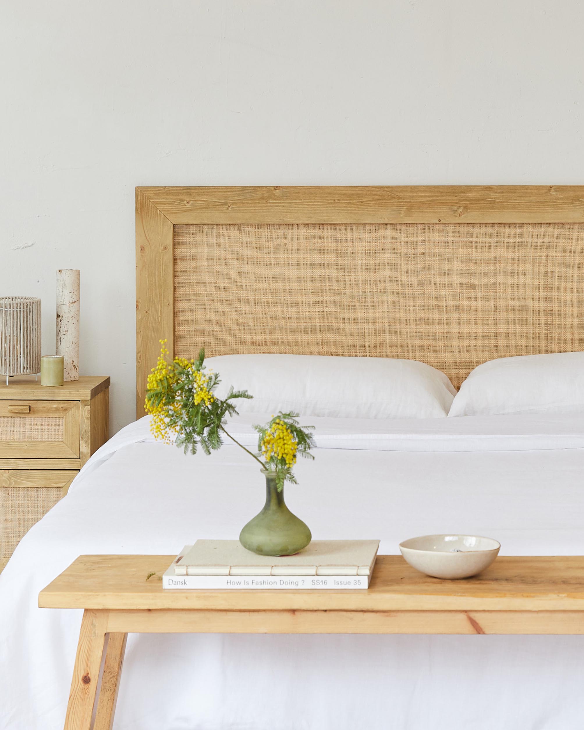 MARNIE Cabecero de cama de madera HANNUN - 2