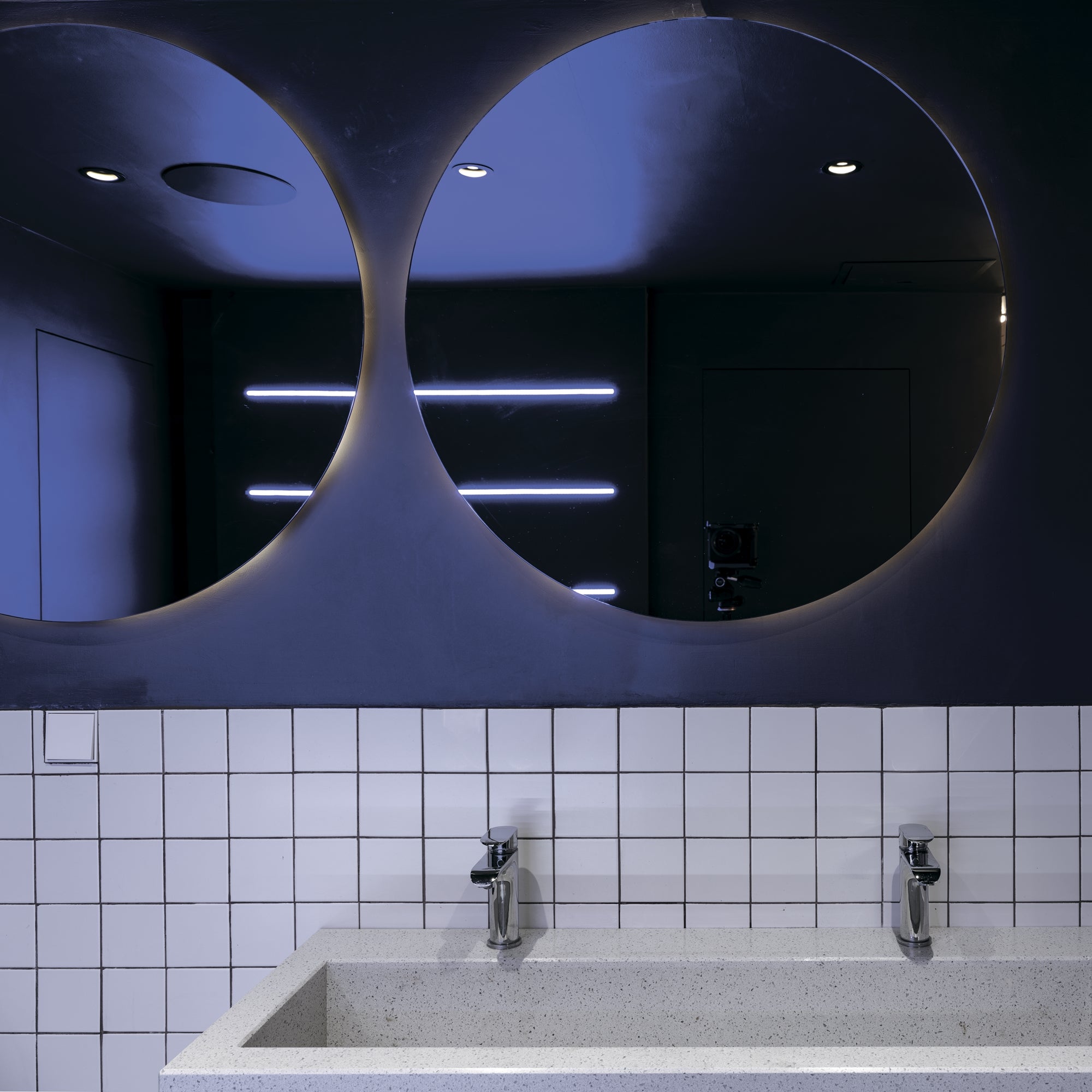 Faretti da incasso Atom, Alluminio, Colore Nero, per cucina soffitto mobile luce binario GU10x1 50W IP 20 non incl. - 3