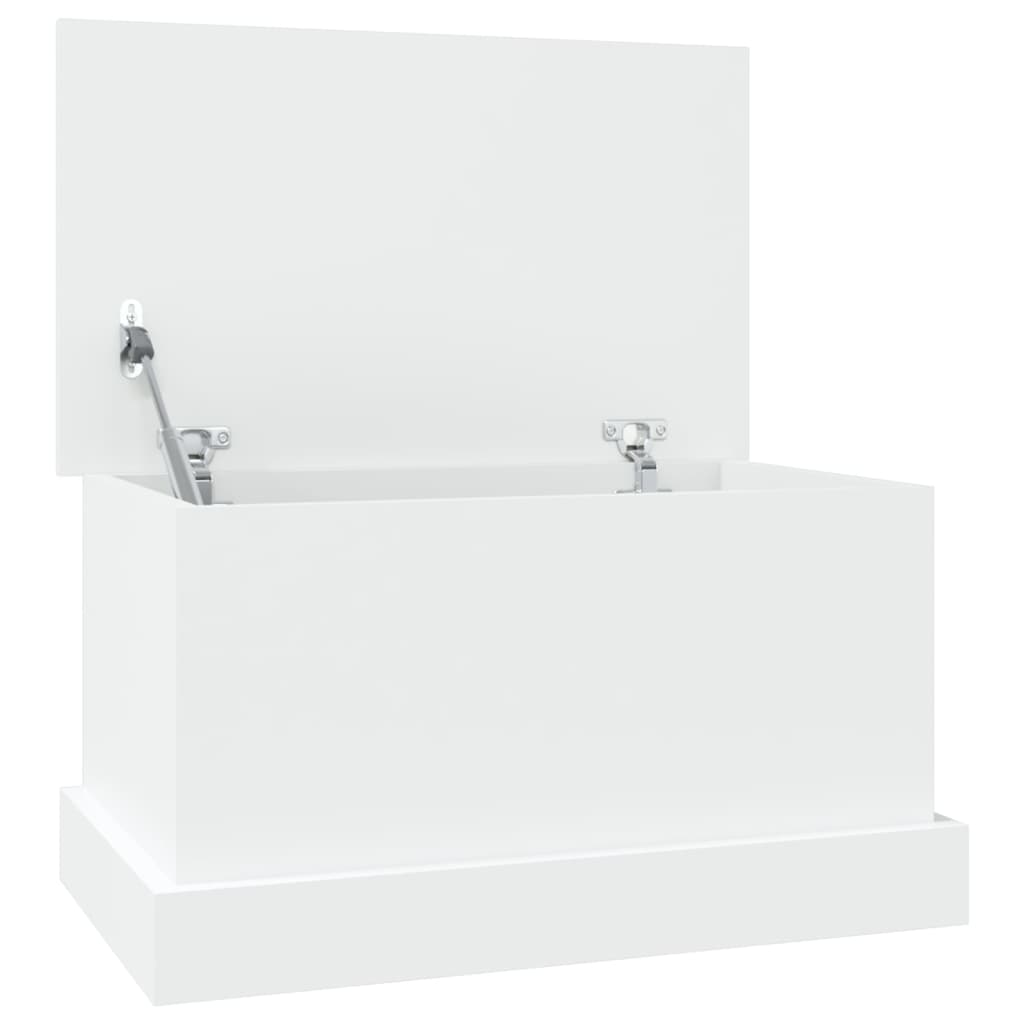 Boîte de rangement gris béton 70x40x38 bois d'ingénierie