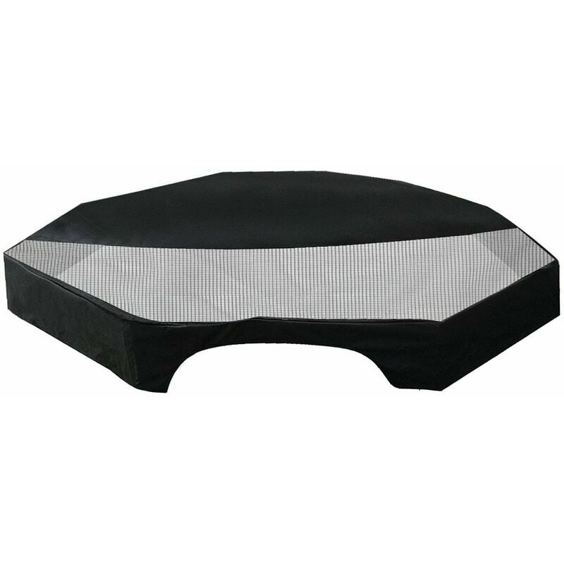 Pokrowiec na kojec dla zwierząt o szerokości 24 cali (61 cm), zestaw 8 elementów, w tym ośmiokątny pokrowiec z siatki