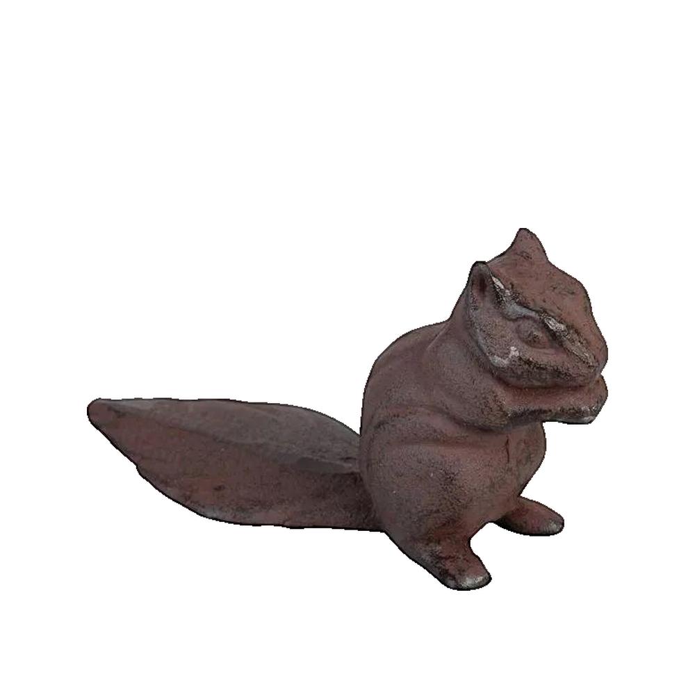 Zatrzask do drzwi ac-deco Cale-Borne Wzór Wiewiórka Żeliwo Vintage 18x6.5x10 cm