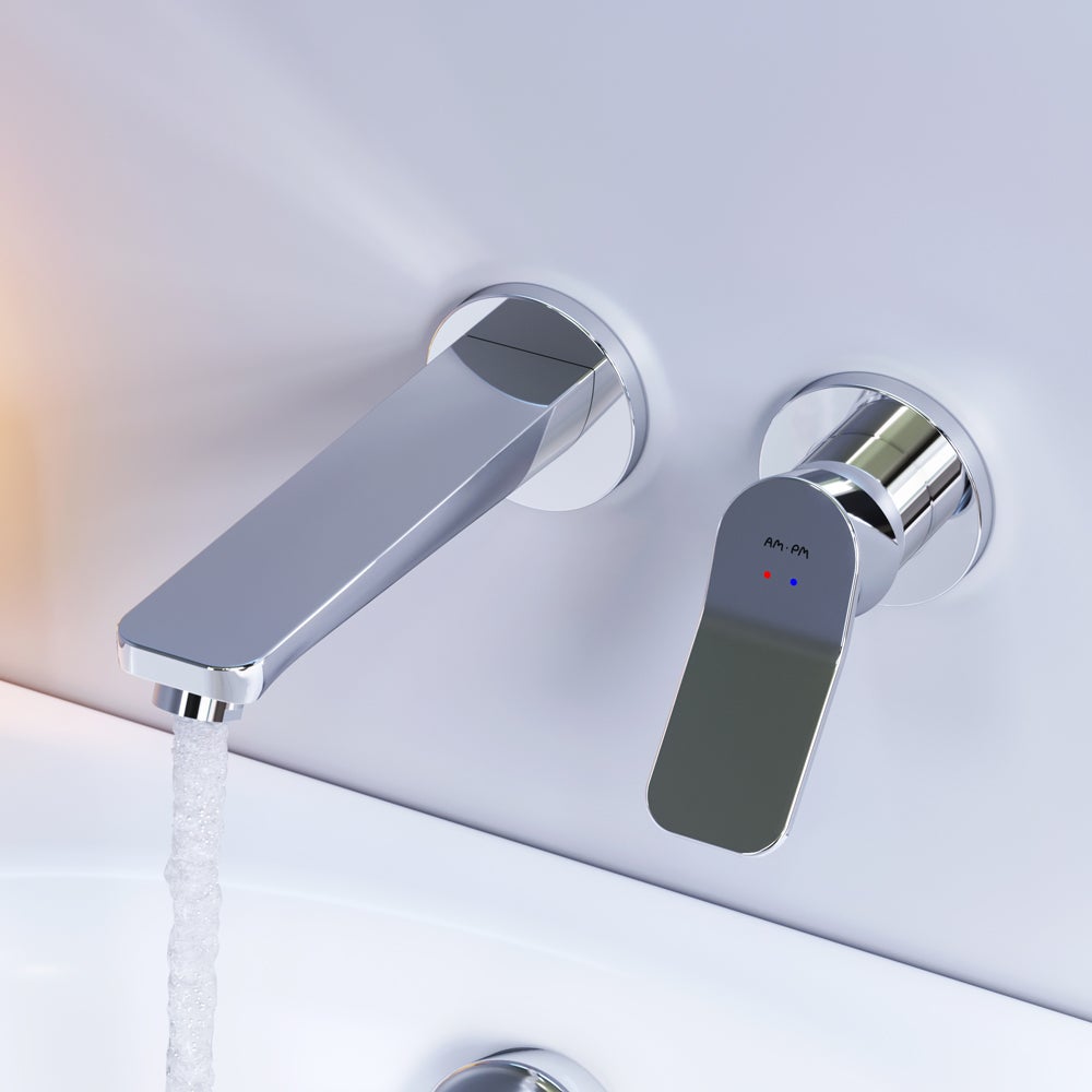 Robinet mitigeur de baignoire à encastrer Robinet Salle de Bain Chromé, FXA72600 AM.PM X-Joy - 3