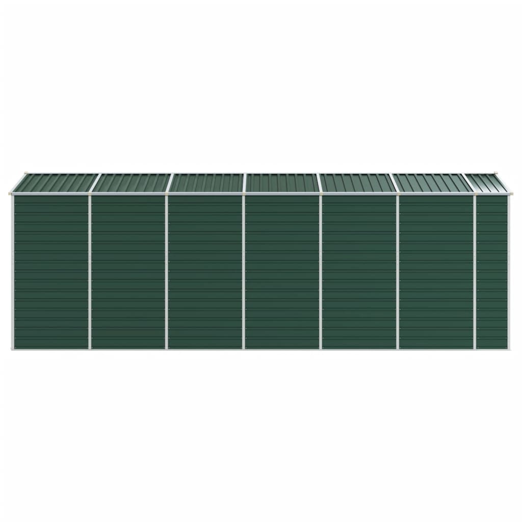 Maison Exclusive - Abri de jardin vert 191x555x198 cm acier galvanisé - 6