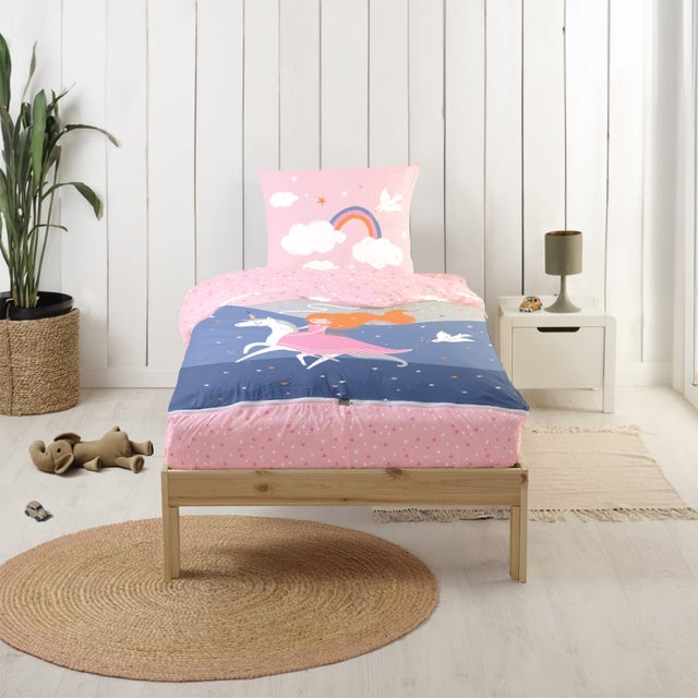 Rechange Caradou® Licorne (sans couette) - Couchage enfant prêt à dormir - 90x190cm