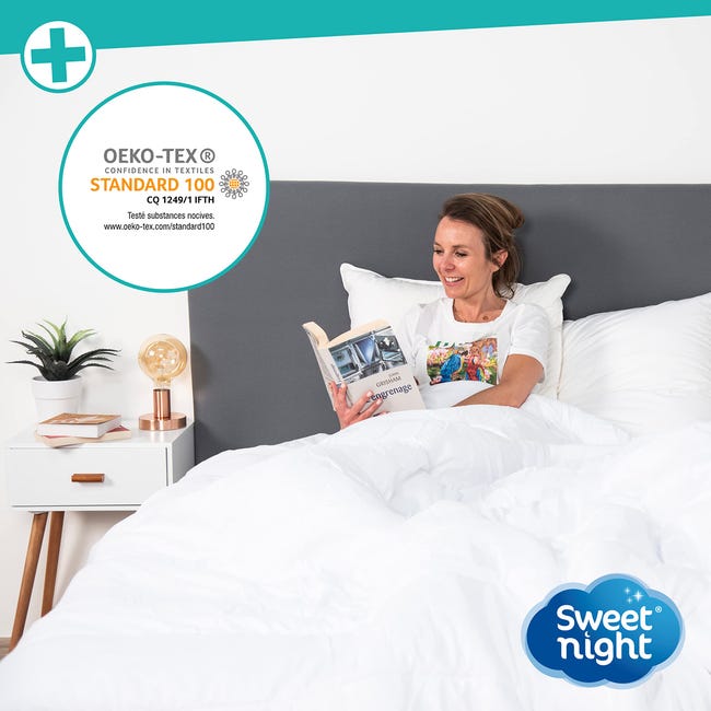 Coprimaterasso Impermeabile Matrimoniale 160x200 - Certificato OEKO-TEX, Cotone - Foto 5