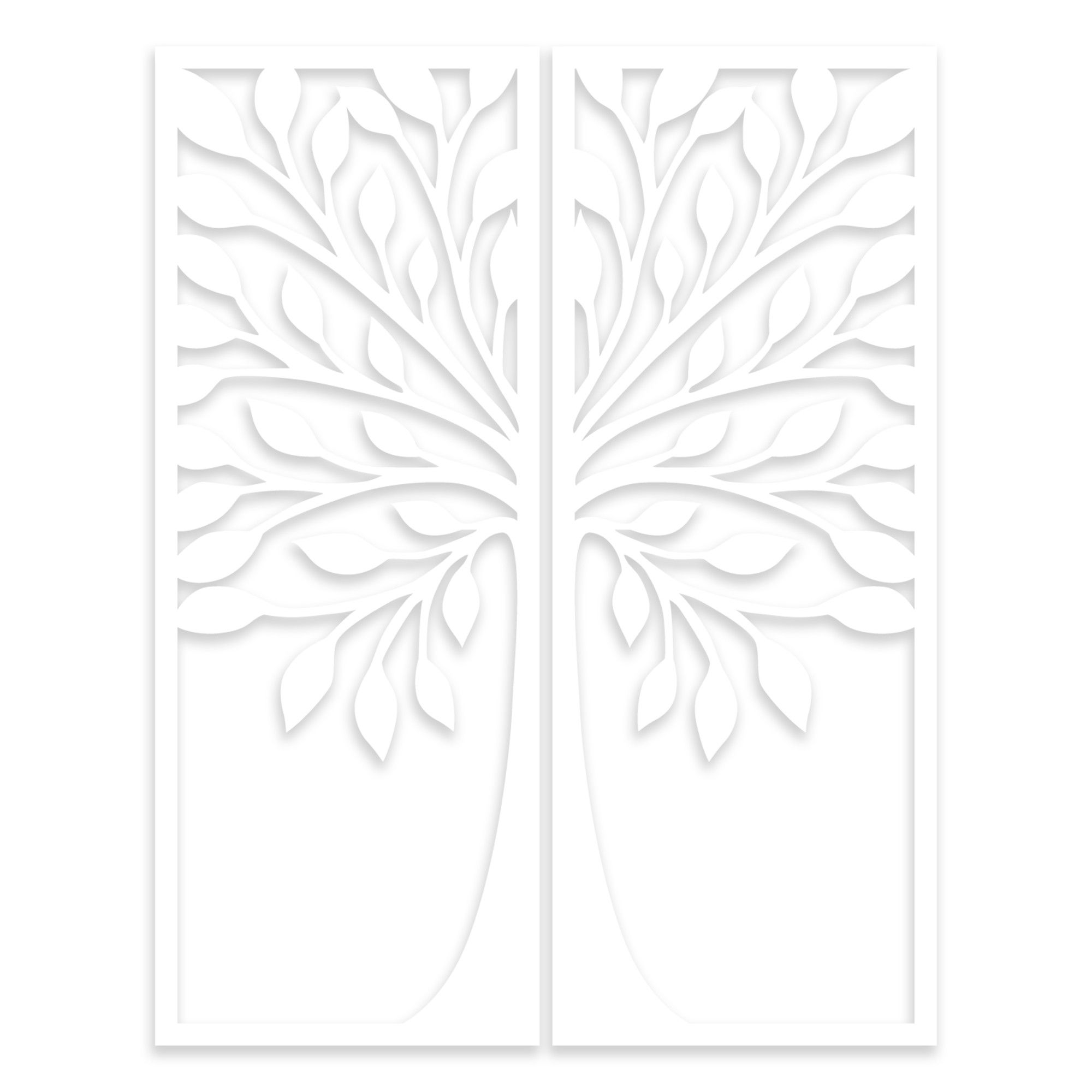 Décoration murale diptyque Lennox Arbre Bois Blanc Leroy Merlin — free download