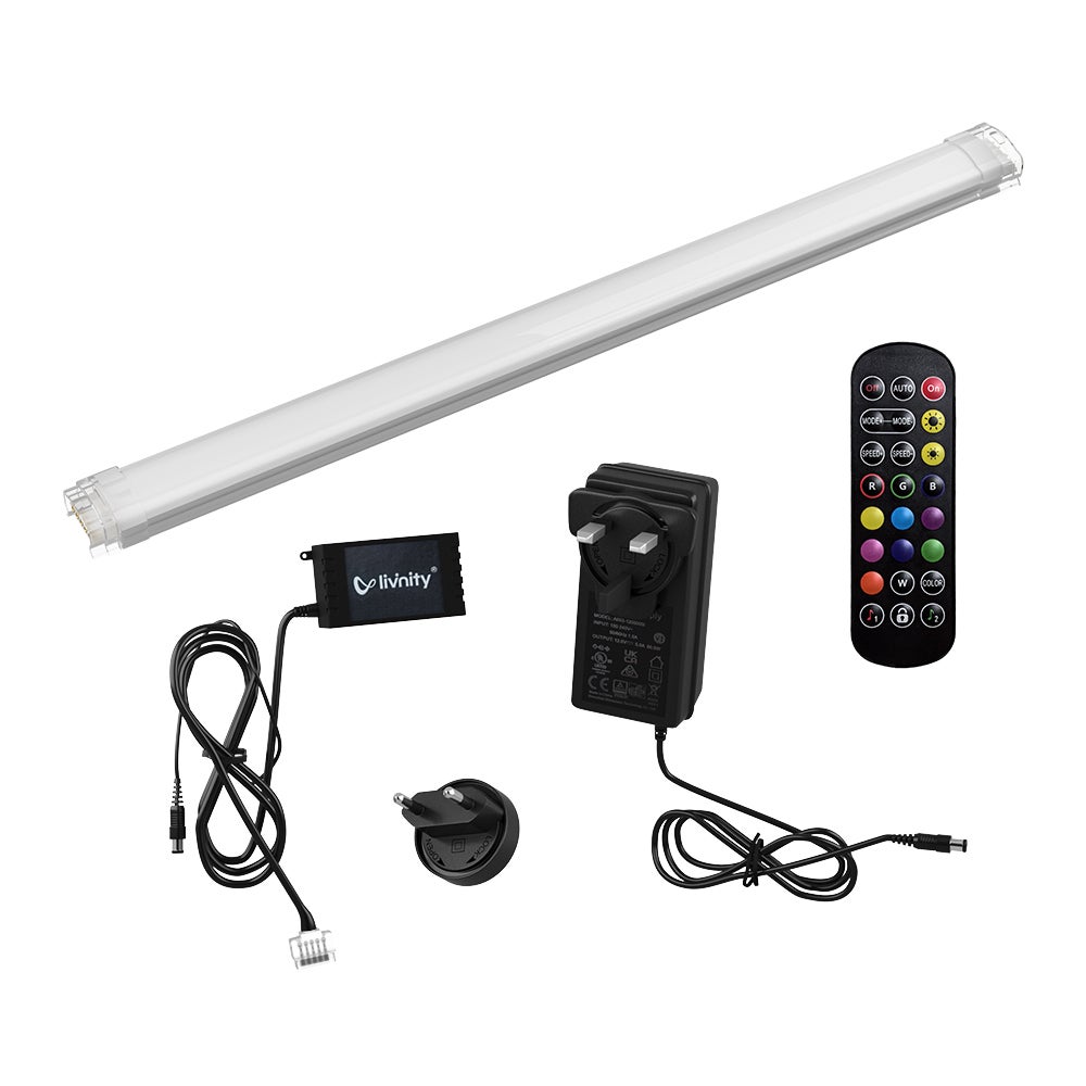 Vicco Taśma LED , Biały, 80 cm z pakietem startowym